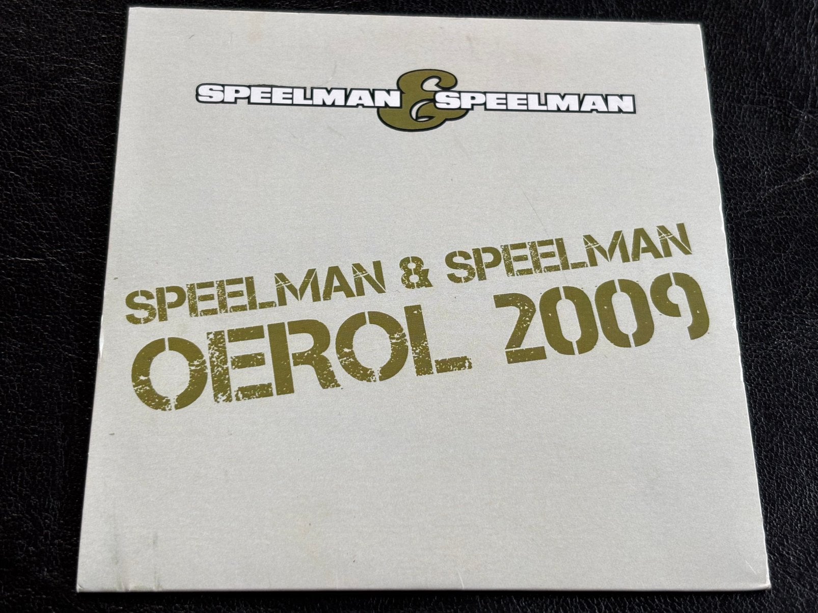 Speelman & Speelman - Oerol 2009 (Promo CD Gesigneerd), Cd's en Dvd's, Ophalen of Verzenden