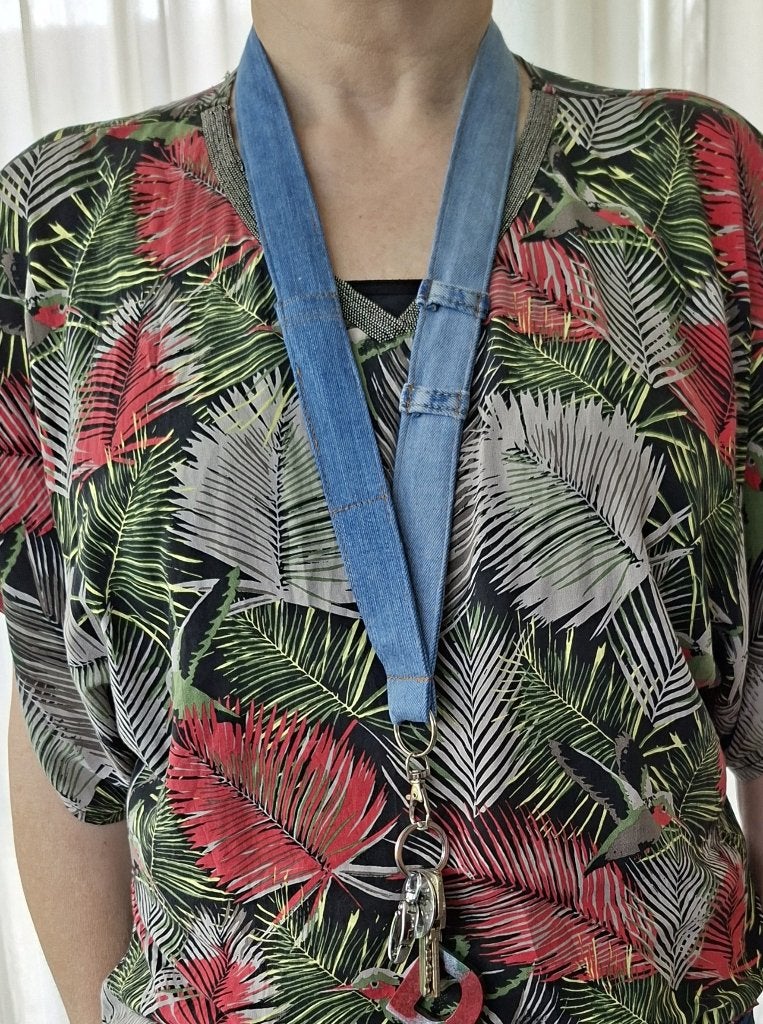 keycord blauw, Ophalen of Verzenden, Nieuw, Overige typen