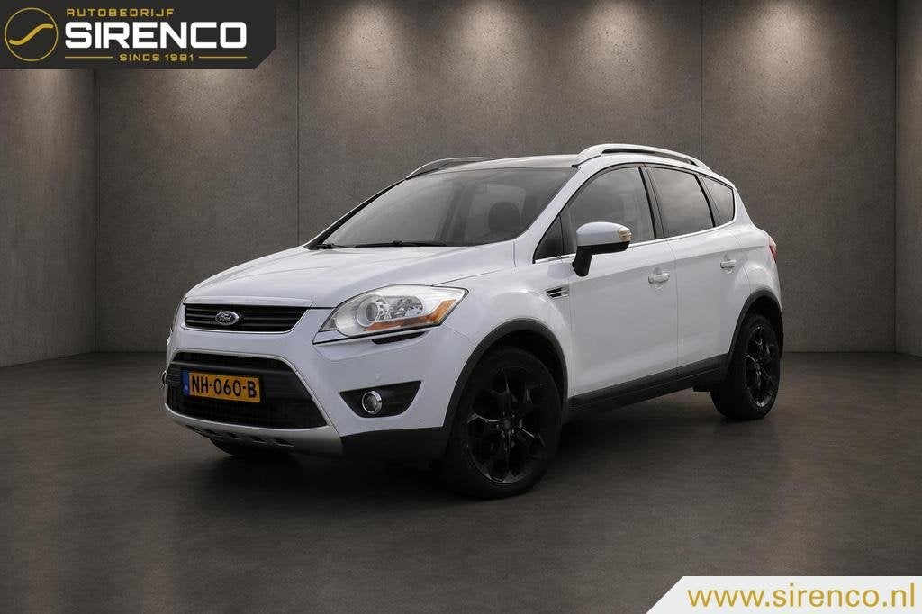 Ford Kuga 2.5 20V Titanium individual | leder | panoramadak, Automaat, Gebruikt, Zwart, Bedrijf