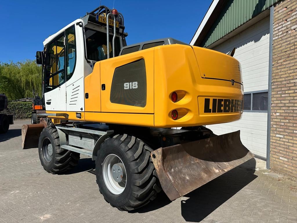 Liebherr A918 (bj 2014), Graafmachine