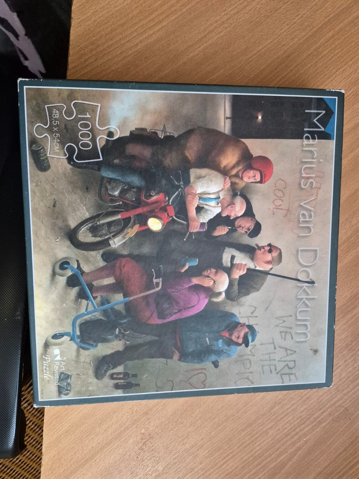 Marius van Dokkum Puzzel - 1000 stukjes, Hobby en Vrije tijd, Denksport en Puzzels, Ophalen of Verzenden, 500 t/m 1500 stukjes