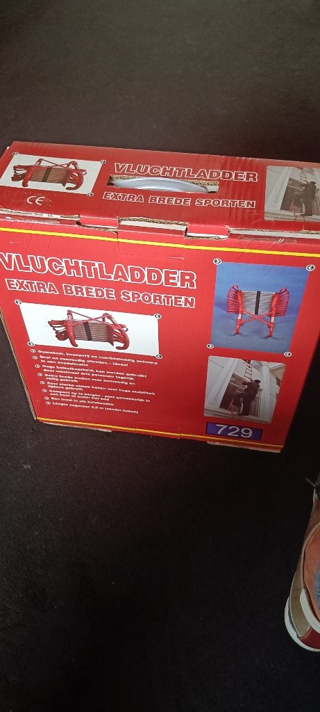 Touwladder, Ophalen of Verzenden, Zo goed als nieuw, Ladder, Opvouwbaar of Inschuifbaar