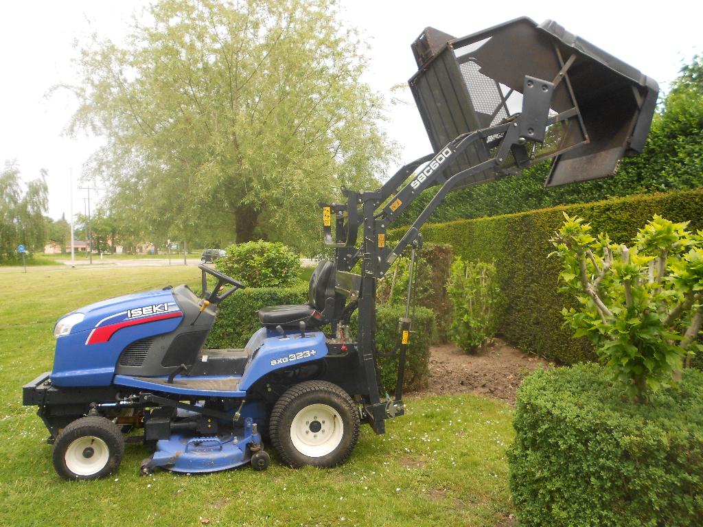 Zitmaaier hooglosser Iseki SXG 323+ prima werkend., Ophalen, Iseki Kubota John Deere Yanmar Gianni Ferrari, Gebruikt, 120 cm of meer