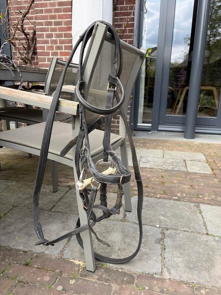Rambo micklem hoofdstel (c-pony), Dieren en Toebehoren, Paarden en Pony's | Hoofdstellen en Tuigage, Ophalen, Gebruikt, Overige soorten