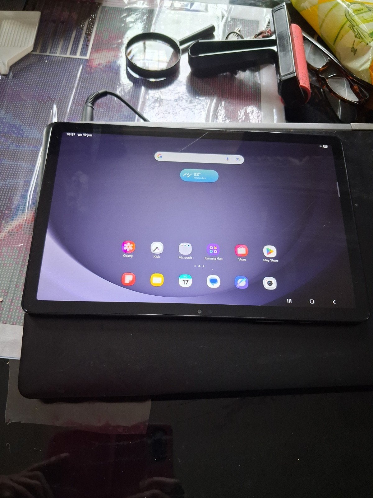 Samsung galaxy tab A9+, Computers en Software, Android Tablets, Gebruikt, Uitbreidbaar geheugen, 64 GB, Samsung Tab A9+