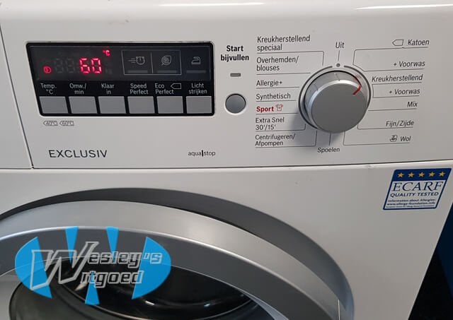 Bosch SportsEdition 8kg A++ – 12 maanden garantie​, Wesley's Witgoed, Info@wesleyswitgoed.nl, Industrieweg 3B, 1613KT Grootebroek, Nederland