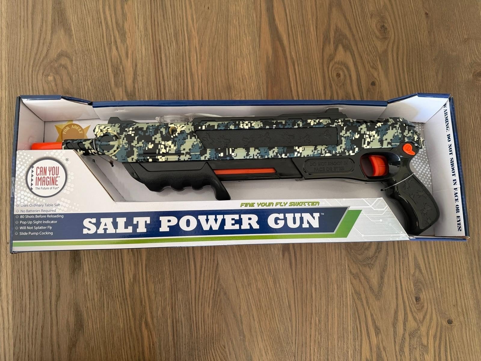 Salt Power Gun - Vliegenmepper Geweer