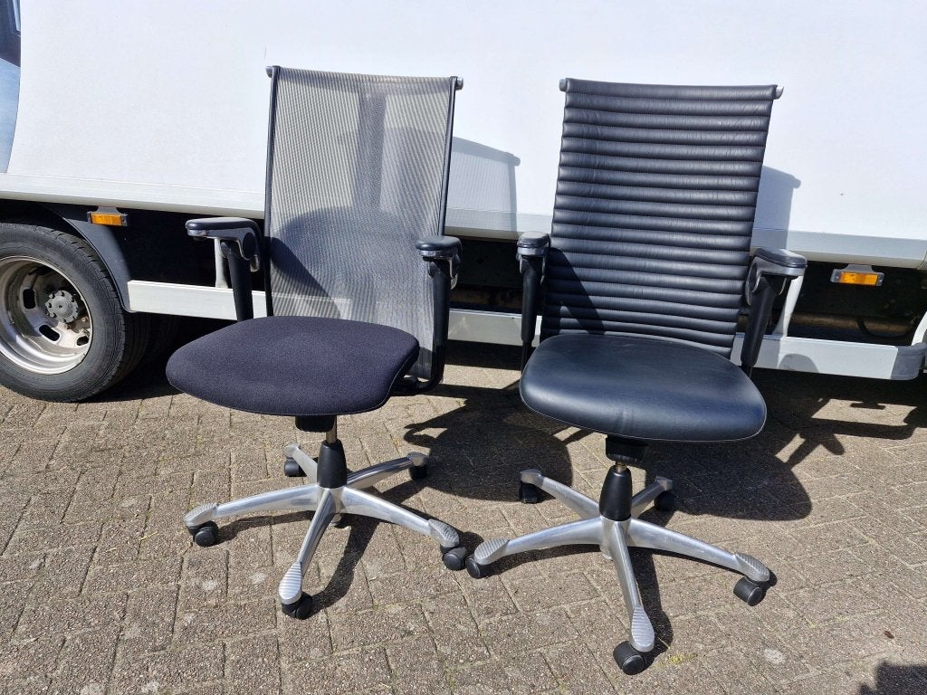 Hag H09 inspiration en excellence bureaustoelen ( 20x ), Blaak 28 Rotterdam, Flokk Netherland, Zwart, Ophalen of Verzenden