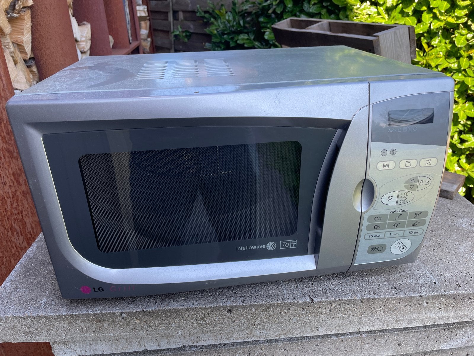 LG Intelliwave Magnetron - Model MB-394AS, Combimagnetron, Gebruikt, Grill, Ophalen of Verzenden