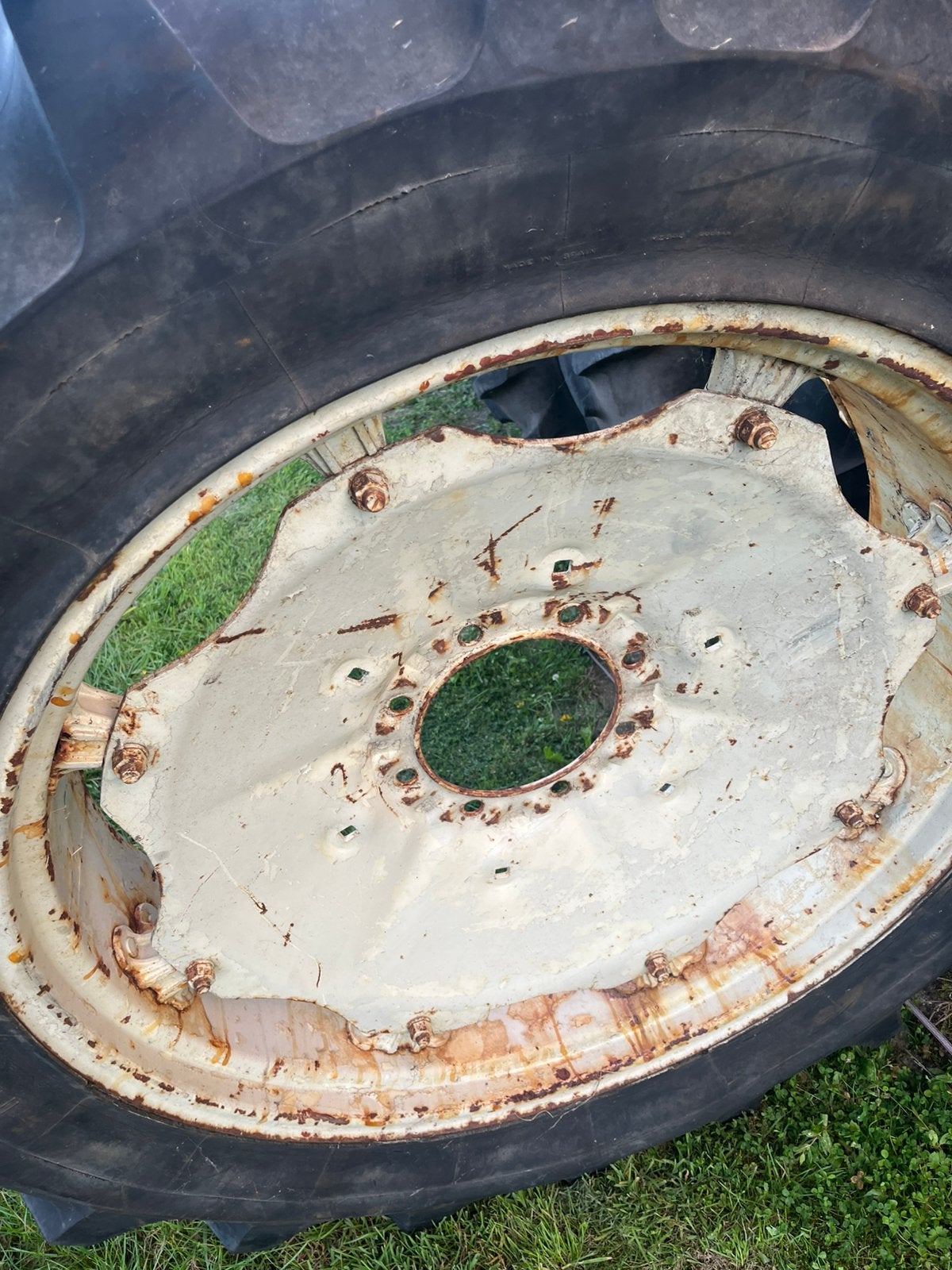 Banden met velg, Ophalen