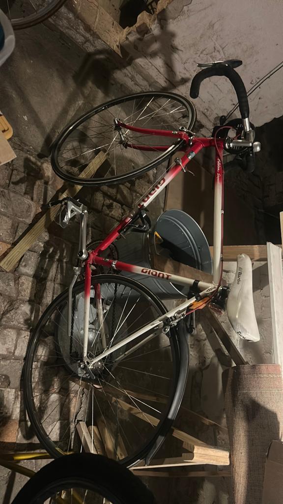 Wielrenfiets, Ophalen, Gebruikt, Staal, Giant