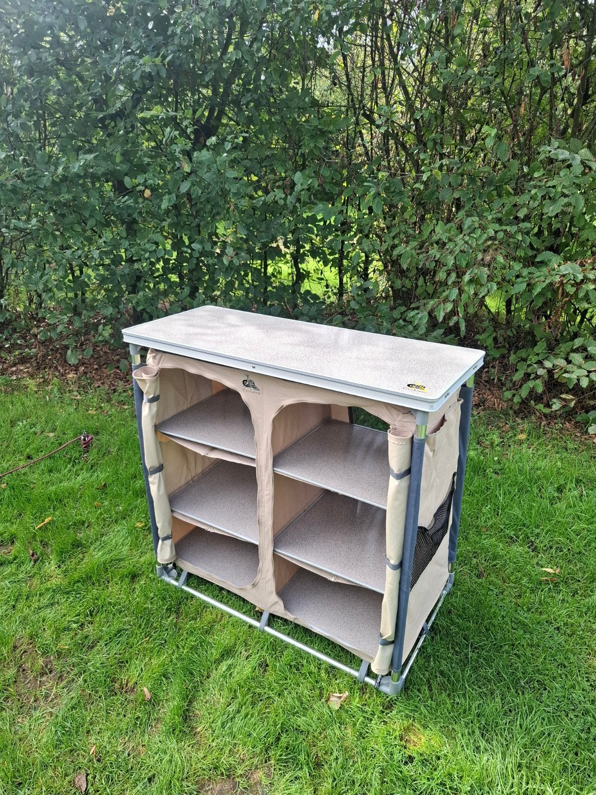 zeer mooie camping kastje ., Ophalen of Verzenden, Zo goed als nieuw, Campingkast
