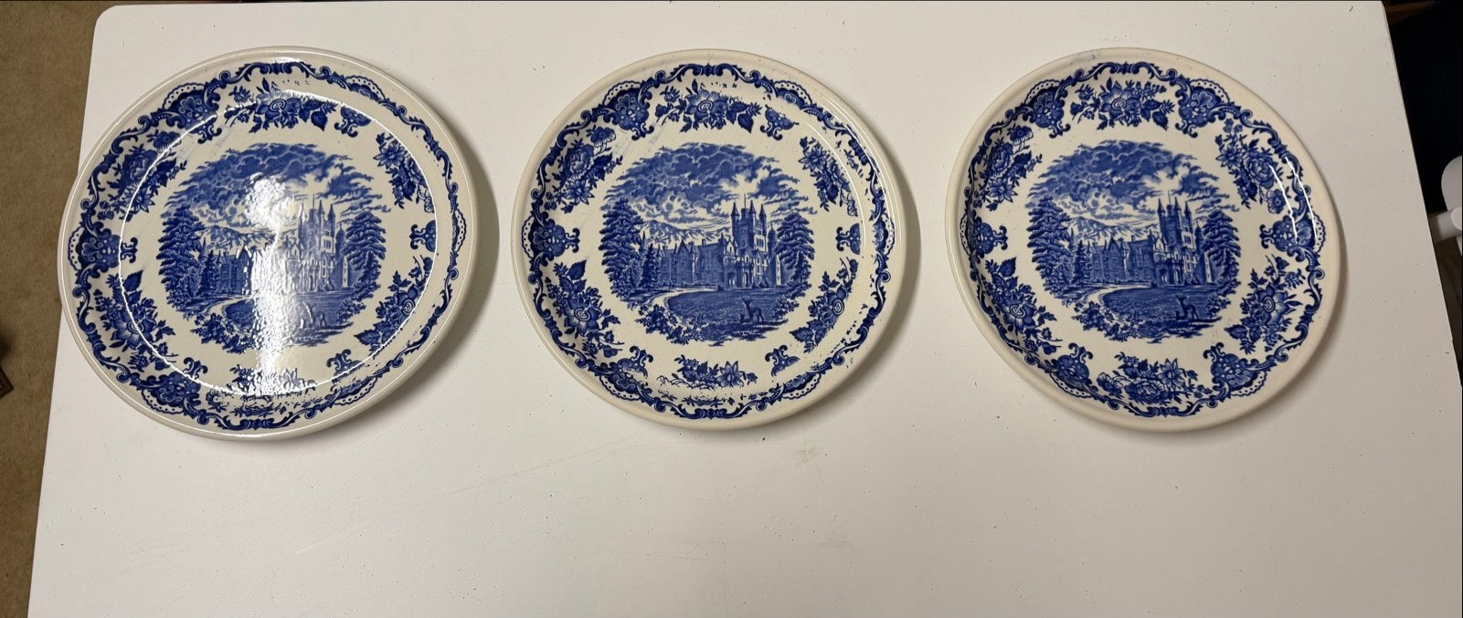 Set decoratieve borden, Antiek en Kunst, Antiek | Servies los, Ophalen