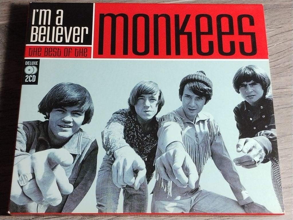 The Monkees ‎- I\'m A Believer [Best Of The Monkees 2 CD], Ophalen of Verzenden, Zo goed als nieuw, Poprock