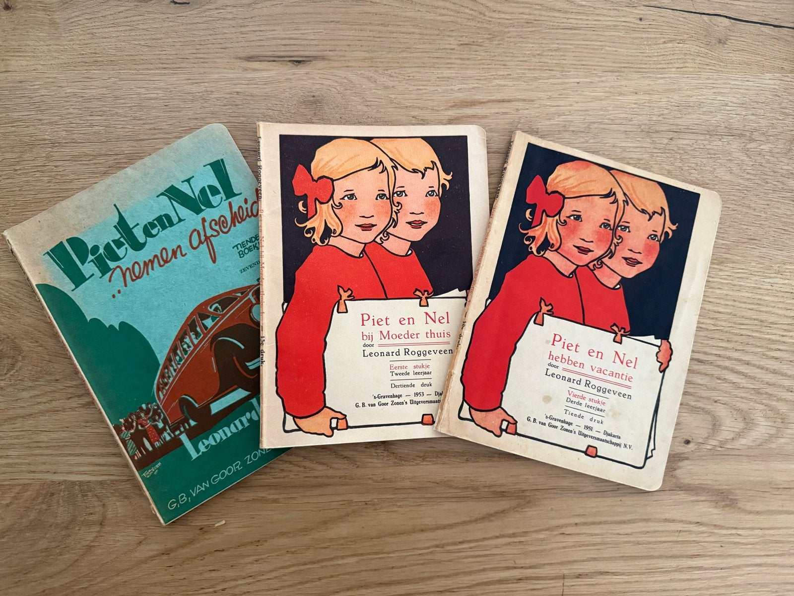Piet en Nel Boekenset - Leonard Roggeveen (3 boeken), Boeken, Ophalen of Verzenden, Gelezen, Fictie algemeen