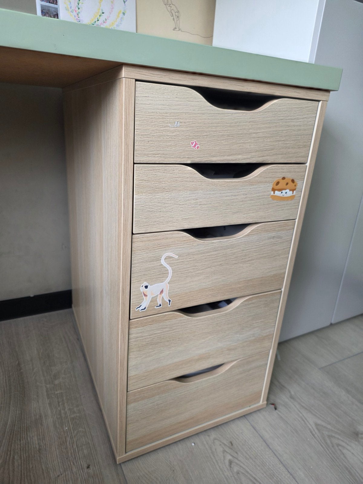 Ikea Bureau, evt. met bureaustoel, Ophalen, Gebruikt