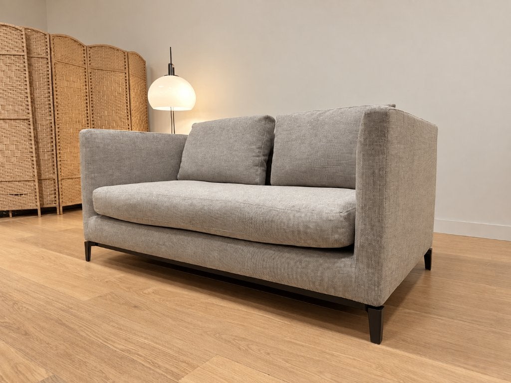 NIEUW Minotti Andersen 2-Zits + GARANTIE | NP €11.500, 100 tot 125 cm, Minotti, 150 tot 200 cm, Design Bank Bankstel Zetel 2-Zits Minotti
