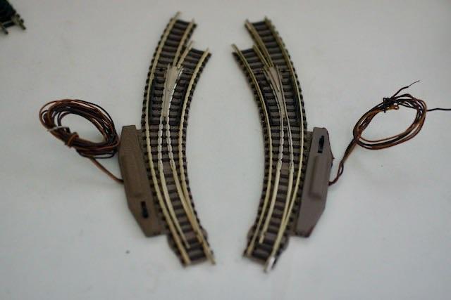 Fleischmann N rails  9168 /9169 gebogen wissel links / recht, Hobby en Vrije tijd, Modeltreinen | N-Spoor, Gelijkstroom, Verzenden