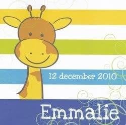 kaartje2go  Emmalie, Ophalen of Verzenden, 2000 tot heden, Geboortekaartje