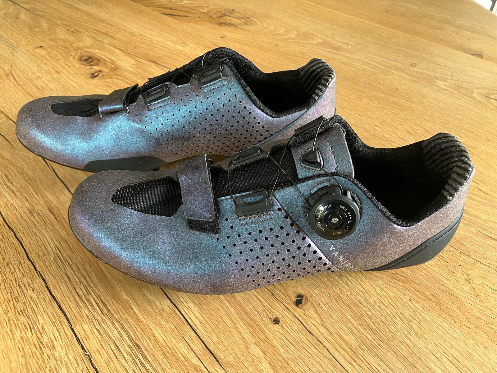 Van Rysel raceschoenen maat 40 SPD BOA carbon zool, Ophalen of Verzenden, Zo goed als nieuw, Kleding