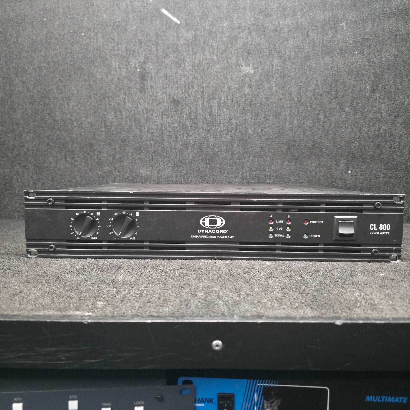 DYNACORD  CL800   versterker   2 x 400 watt, Audio, Tv en Foto, Ophalen of Verzenden, Gebruikt, Subwoofer, Overige merken