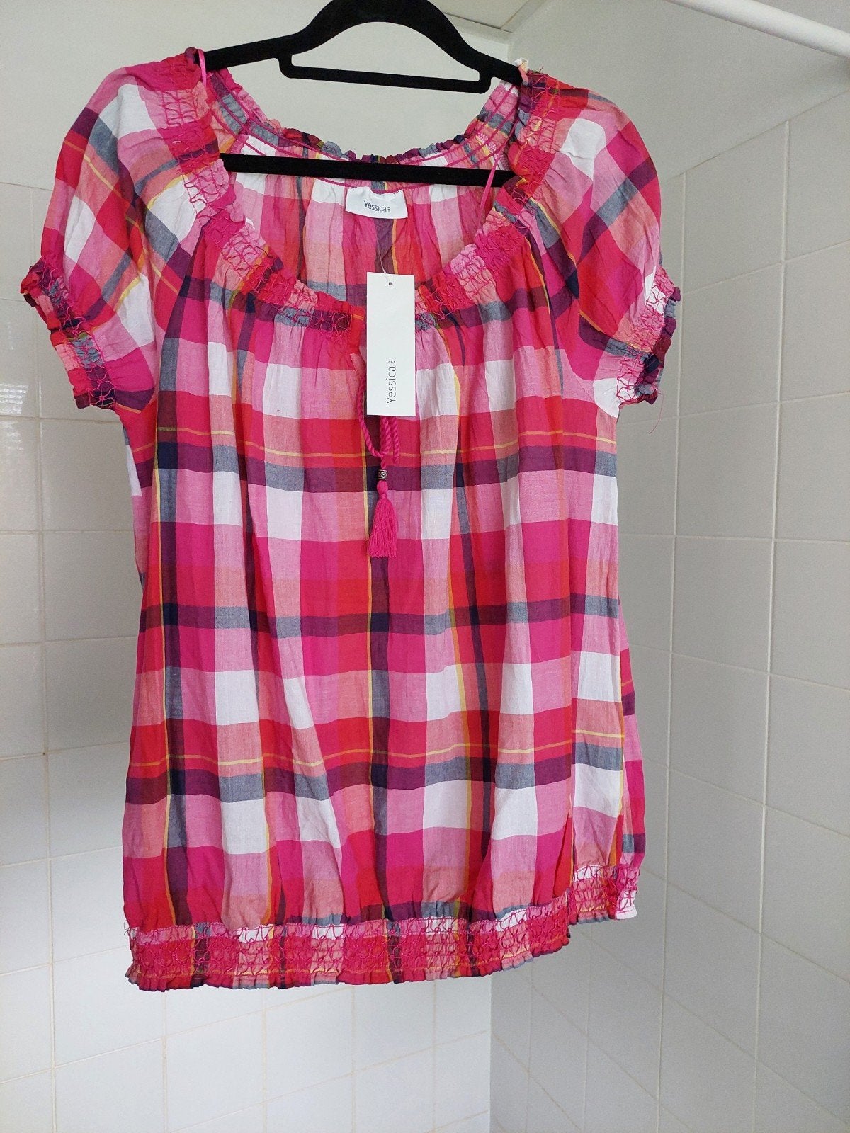 Nieuw zomers bloesje  44, Kleding | Dames, Overige kleuren, Yessica, Maat 42/44 (L), Nieuw