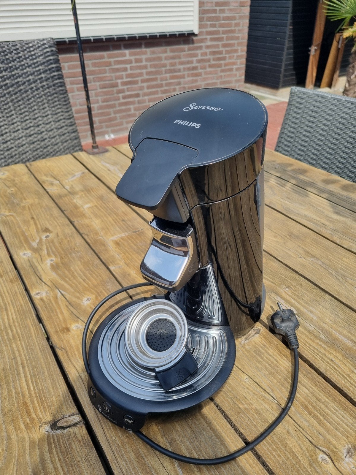 Philips Senseo, Witgoed en Apparatuur, Koffiezetapparaten, Ophalen, Koffiemachine, Zo goed als nieuw, 2 tot 4 kopjes