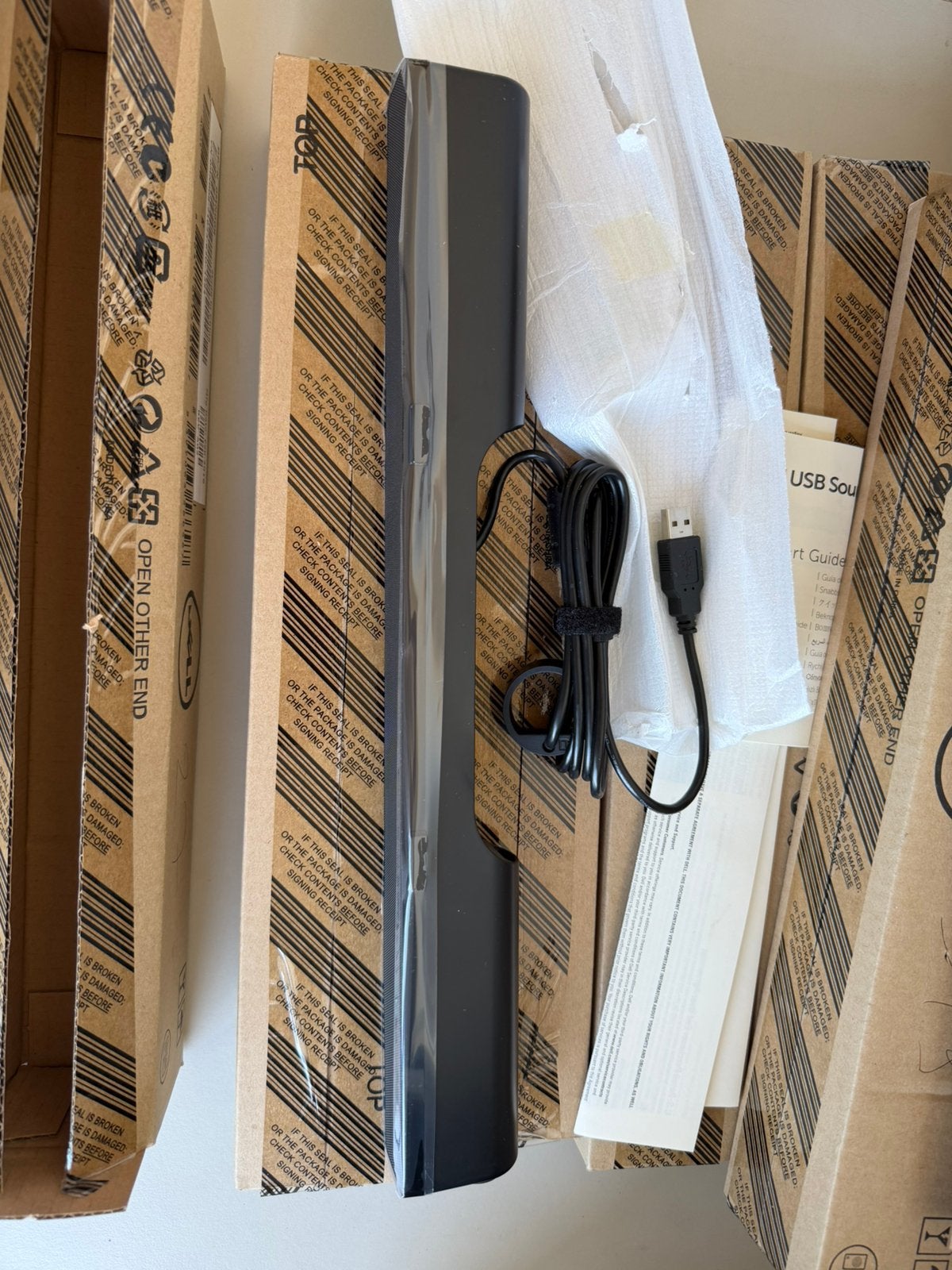 7x Dell AC511 USB Soundbar | GLOEDNIEUW IN DOOS, IPS, ., Ophalen of Verzenden, Zo goed als nieuw