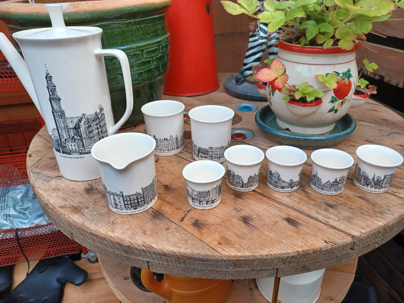 Grachtenservies jaren 60 / Villeroy & Boch, Ophalen of Verzenden
