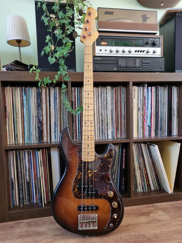 Cimar basgitaar, Made in Japan +/- 1980, Ophalen of Verzenden, Gebruikt, Elektrisch