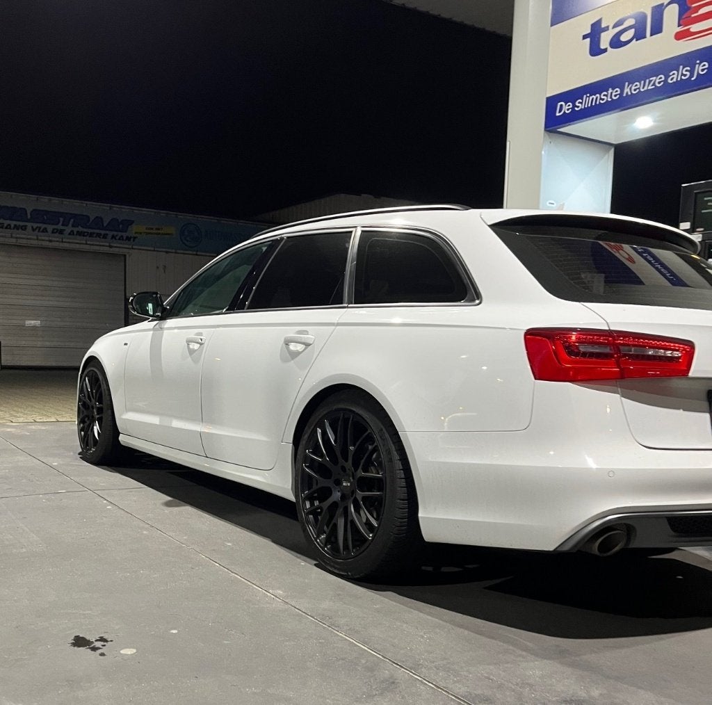 Sportvelgen Audi A6 (C7) 20 inch zwart (6mm profiel), Auto-onderdelen, Banden en Velgen, Ophalen, Gebruikt, 255 mm, Banden en Velgen