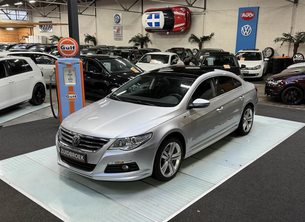 Volkswagen Passat CC 2.0 TSI DSG R-Line Vol opties! Navi! Cr, Auto's, Automaat, 4 cilinders, Origineel Nederlands, Bedrijf