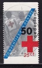 3095 - Nederland nvph 1293a gestempeld , Rode Kruis, Verzenden, Na 1940, Gestempeld