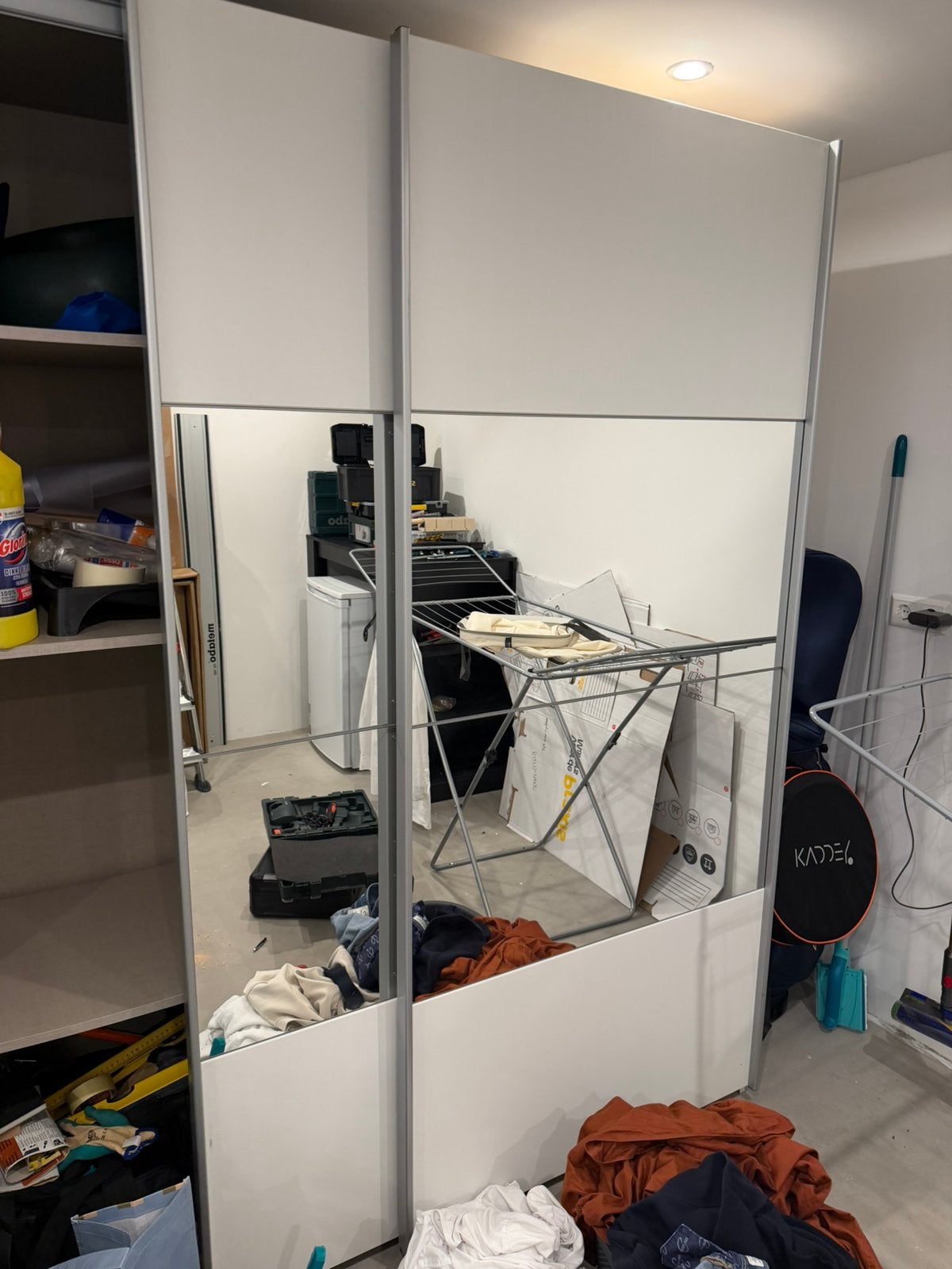 Ikea pax schuifdeuren, Huis en Inrichting, Kasten | Kledingkasten, Ophalen, Zo goed als nieuw, Minder dan 25 cm, 200 cm of meer