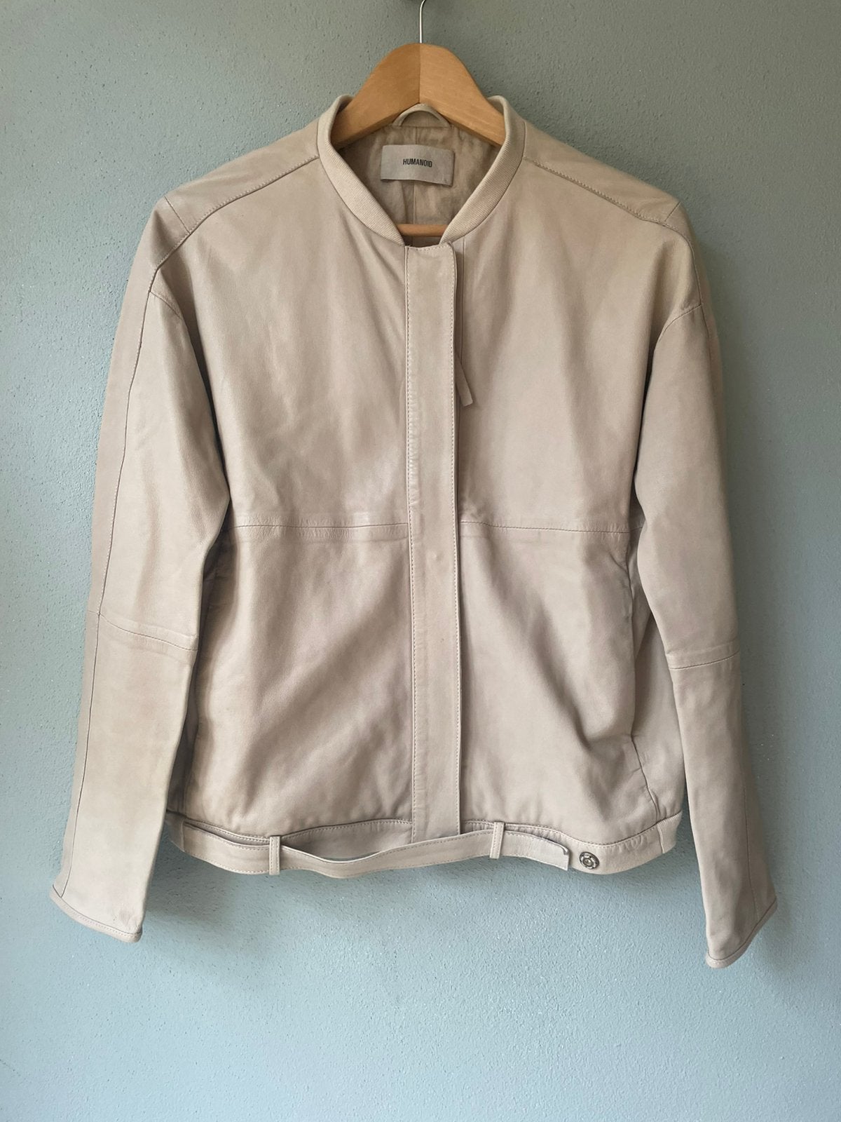 Humanoid leren bomber jacket (S), Verzenden, Humanoid.com, Humanoid.com, Zo goed als nieuw