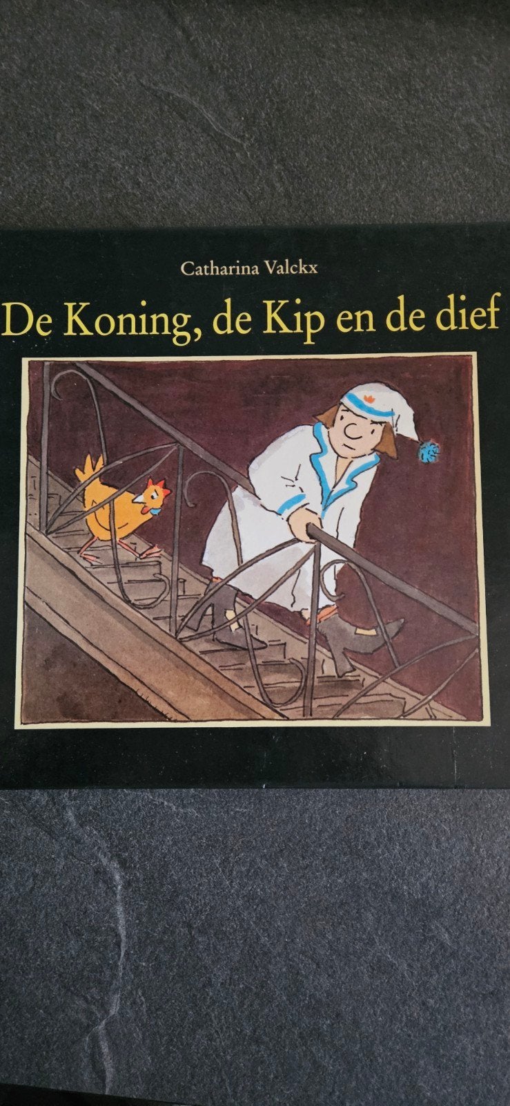 De Koning, de Kip en de Dief - Catharina Valckx, Boeken, Kinderboeken | Kleuters, Gelezen, Fictie algemeen, Jongen of Meisje, Ophalen of Verzenden