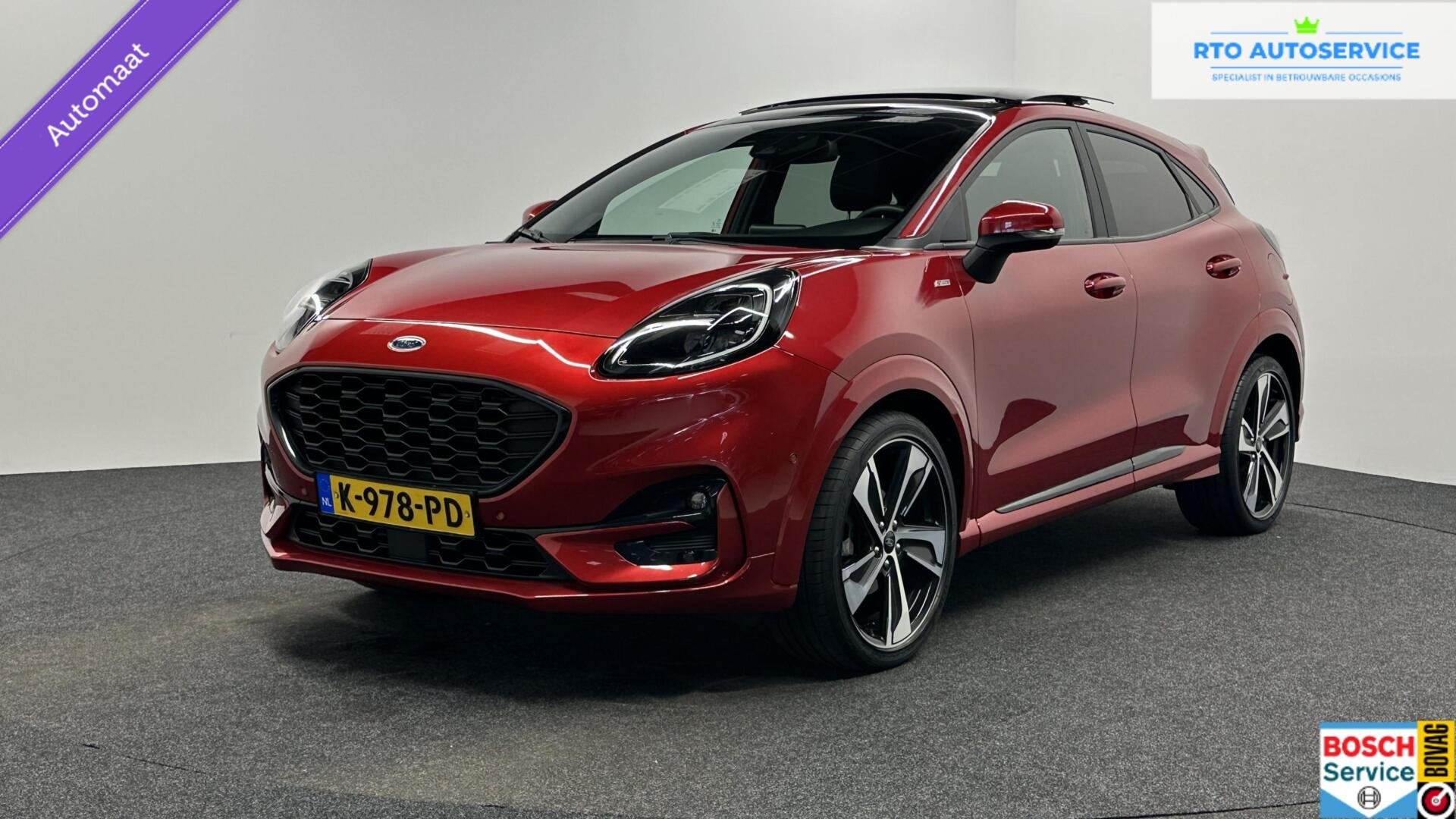 Ford Puma 1.0 EcoBoost Hybrid ST-Line X First Edition PANORA, Auto's, Voorwielaandrijving, Euro 6, Met garantie (alle), 23 km/l