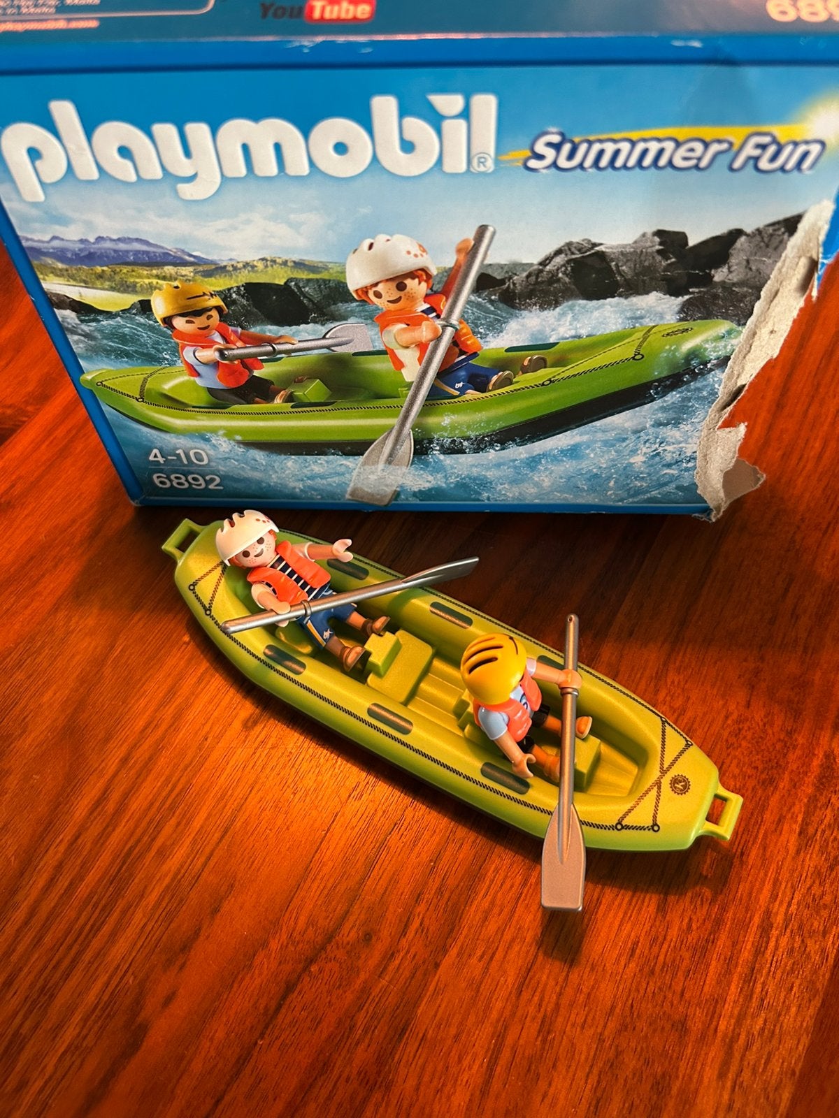 Playmobil 6892 kano / rafting, Ophalen of Verzenden, Gebruikt, Summer fun, Complete set
