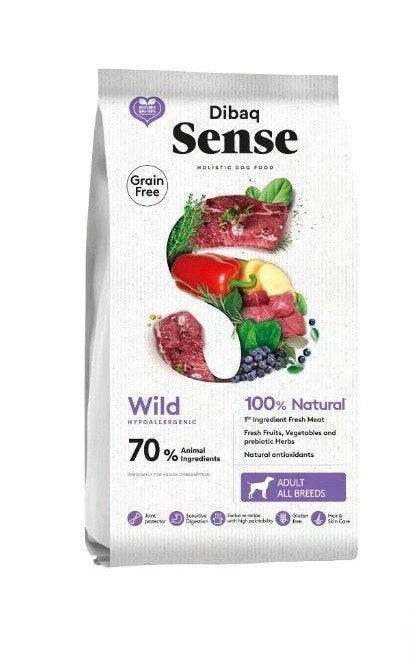 Dibaq Sense Grain Free Wild 10kg, Ophalen of Verzenden, Hond