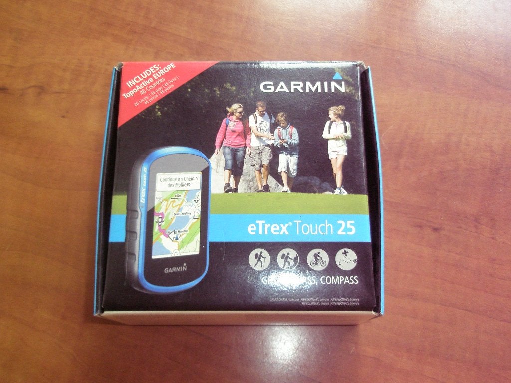 Garmin eTrex Touch 25 GPS navigatie, Sport en Fitness, Bergsport en Wandelen, Ophalen of Verzenden, Zo goed als nieuw, Navigatie of Gps