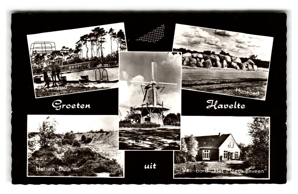 Havelte, Groeten uit Havelte, Verzenden, 1960 tot 1980, Ongelopen, Drenthe