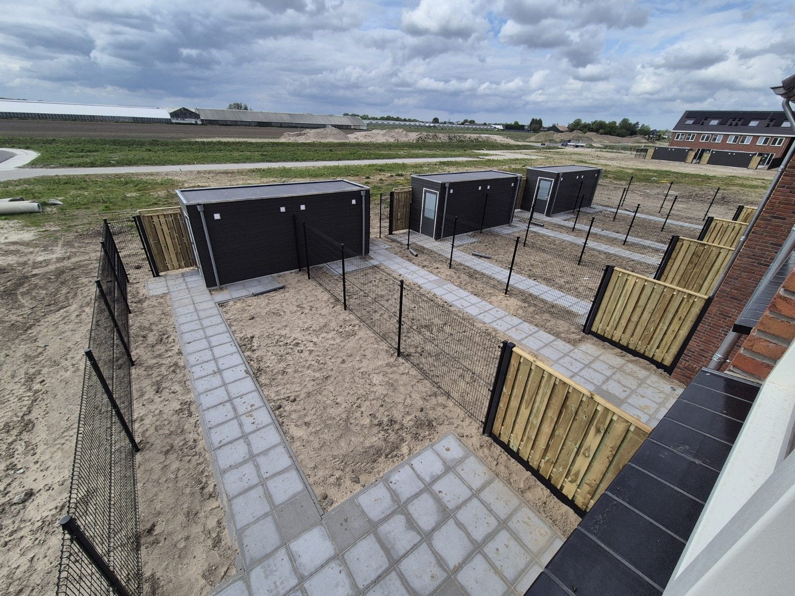 ZWART DUBBELSTAAFS HEKWERK – VERKOOP & PLAATSING, Tuin en Terras, Ophalen of Verzenden, Nieuw, IJzer