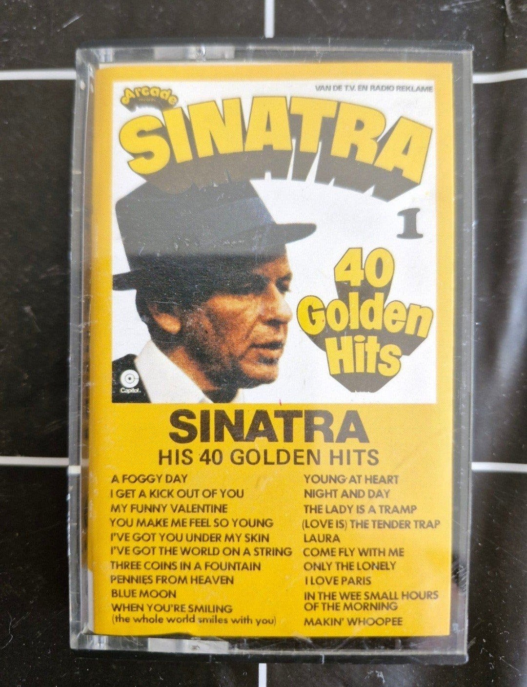 Frank Sinatra - His 40 Golden Hits Cassettebandje, Gebruikt, 1 bandje, Ophalen of Verzenden, Origineel