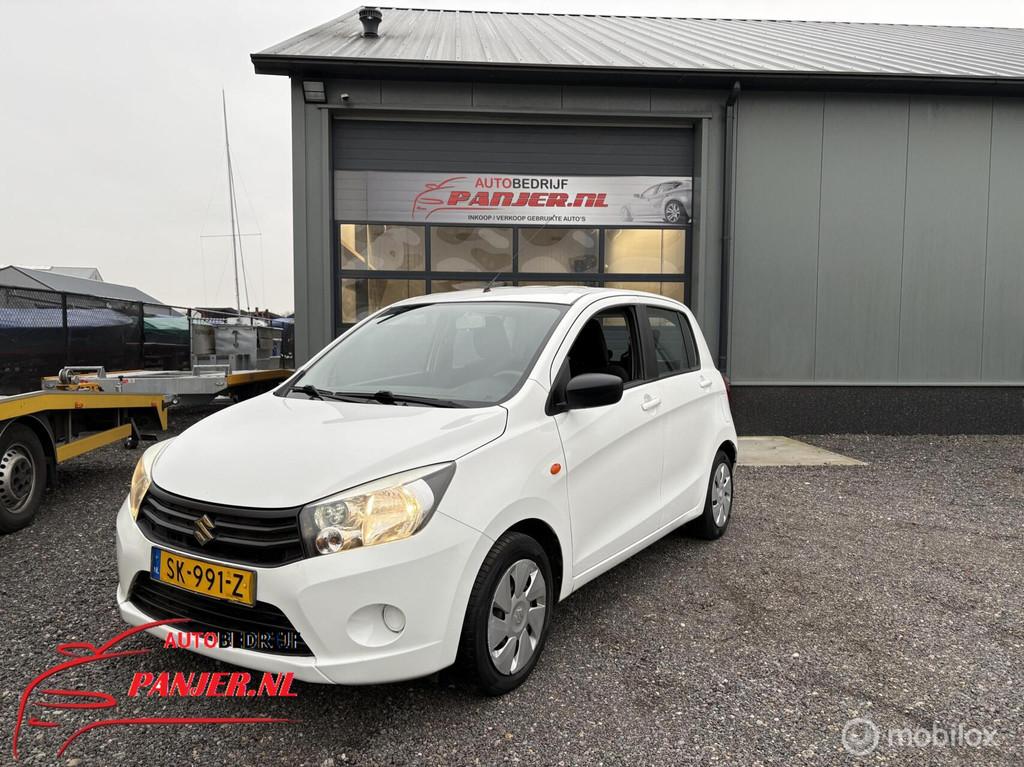 Suzuki Celerio 1.0 Comfort "ZUINIGE HOOGZITTER MET AIRCO", Auto's, Gebruikt, 400 kg, Origineel Nederlands, Handgeschakeld