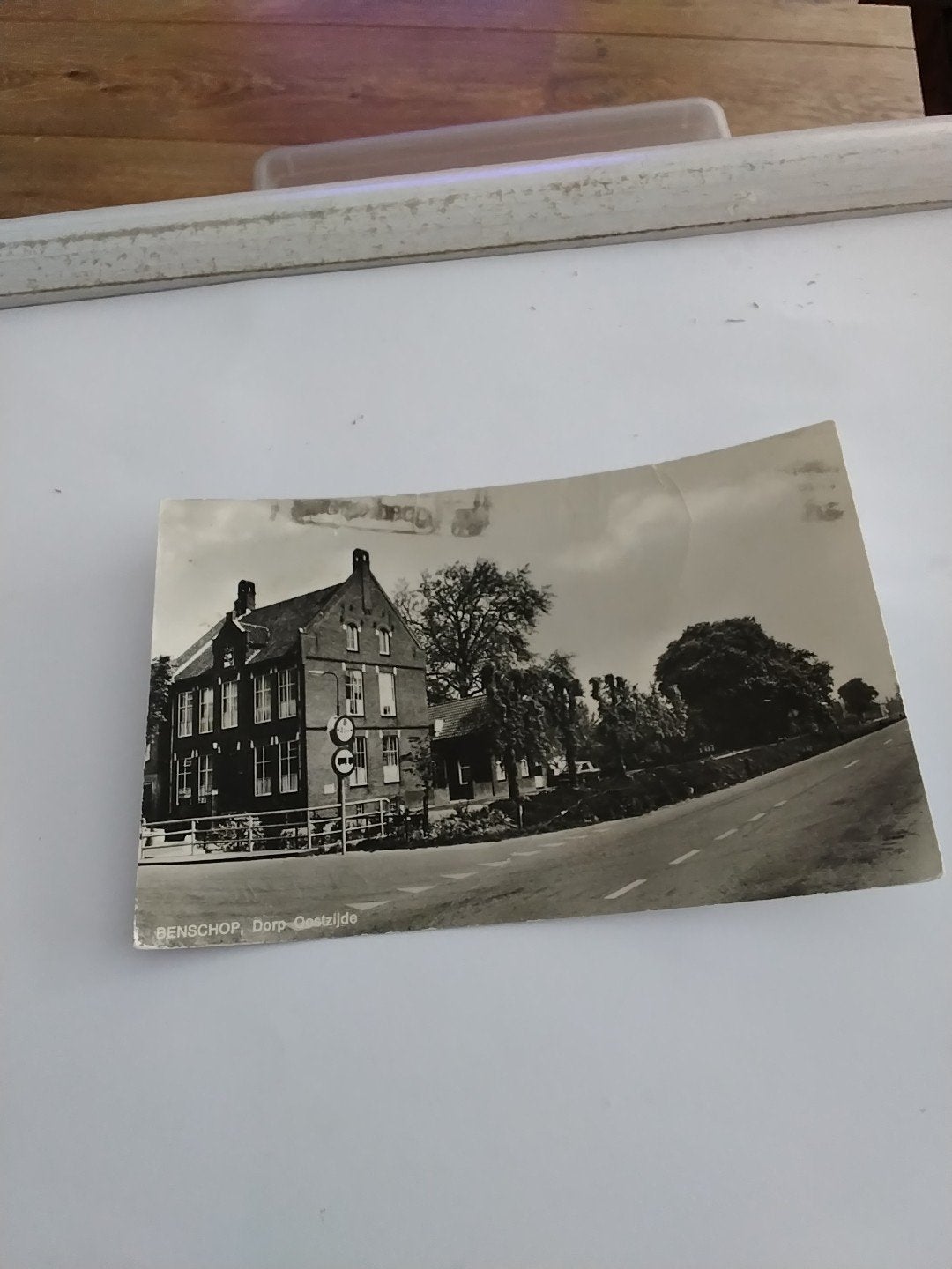 BENSCHOP. DORP OOSTZIJDE 1973, Verzamelen, Ansichtkaarten | Nederland, Ophalen of Verzenden, 1960 tot 1980, Zuid-Holland