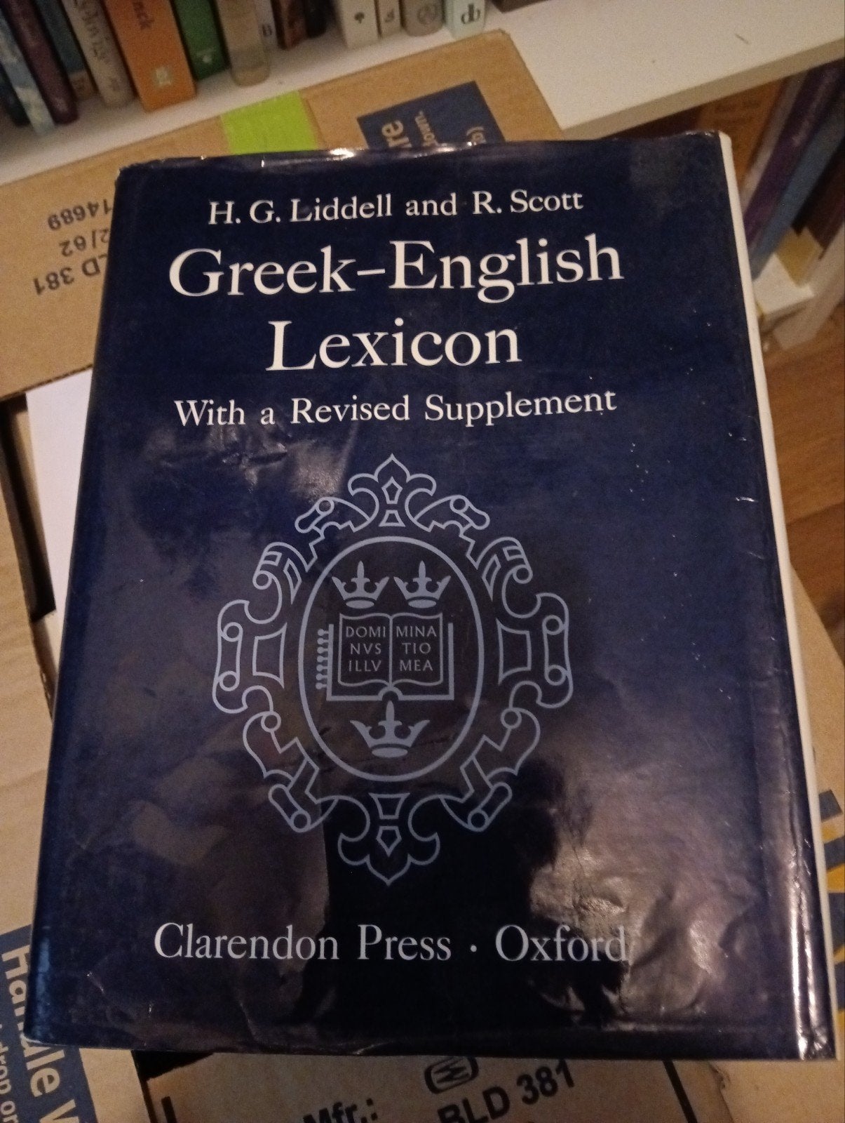 Greek-English Lexicon - H.G. Liddell en R. Scott, Boeken, Woordenboeken, Gelezen, Overige uitgevers, Ophalen of Verzenden, Engels