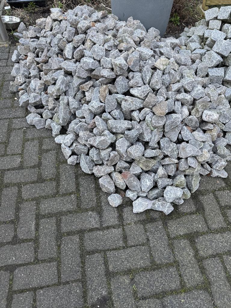 Ardenner Brok (50-80 mm) zilvergrijs, nieuw, Tuin en Terras, Ophalen, Overige typen, Nieuw, Basalt
