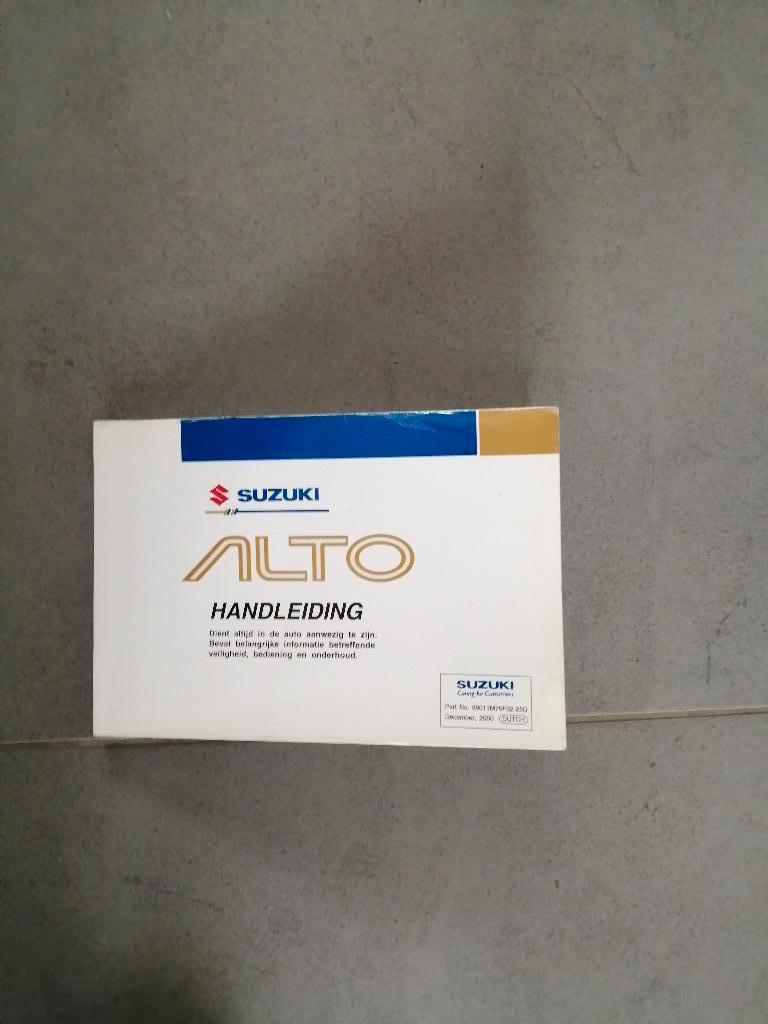 Gebruikershandleiding voor SUZUKI ALTO  1994/2002, Ophalen of Verzenden