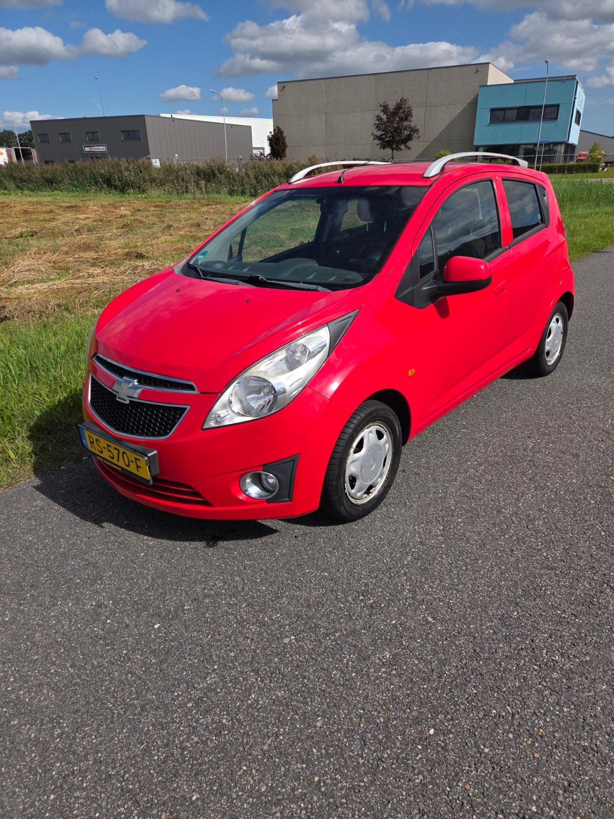 Chevrolet Spark 1.2 2010 Rood, Auto's, Chevrolet, Voorwielaandrijving, 4 cilinders, Particulier, 81 pk