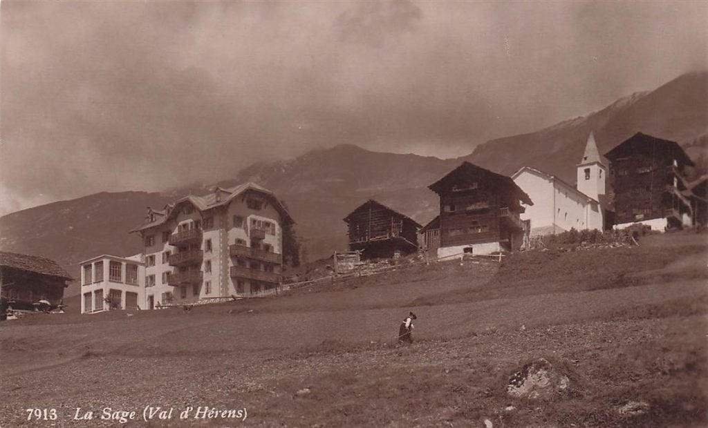 702-450-033 La Sage (Val D'Herens), Verzenden, Voor 1920, Overig Europa
